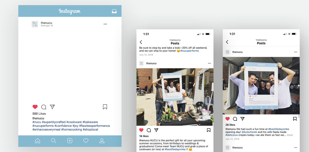 NUCU instagram poster